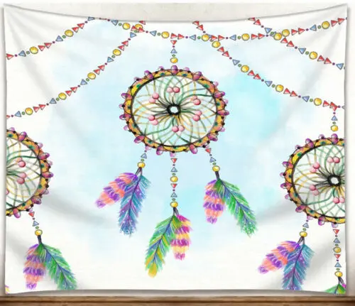 Большой индийский хиппи Ловец снов в стиле бохо пляжный бассейн полотенце для