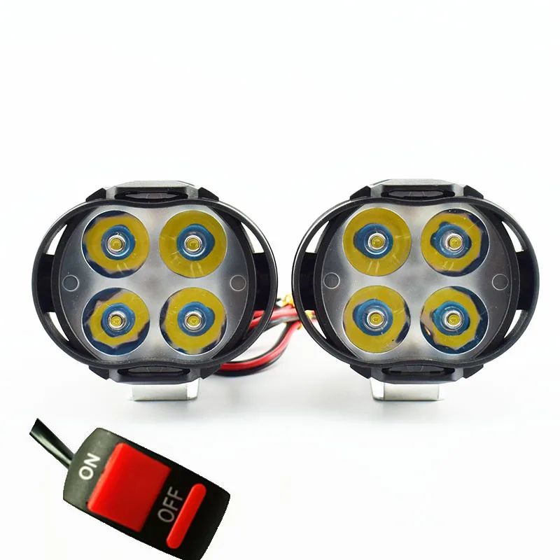 Мотоциклетная светодиодная фара 12 В 6500 К| |