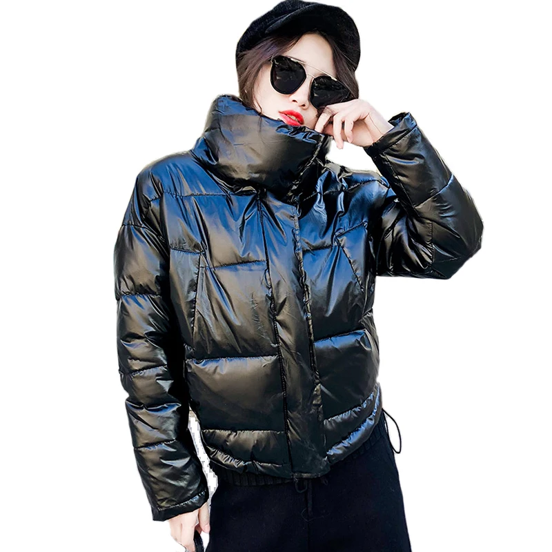 Зимняя женская верхняя одежда модная парка короткое пальто куртка женские