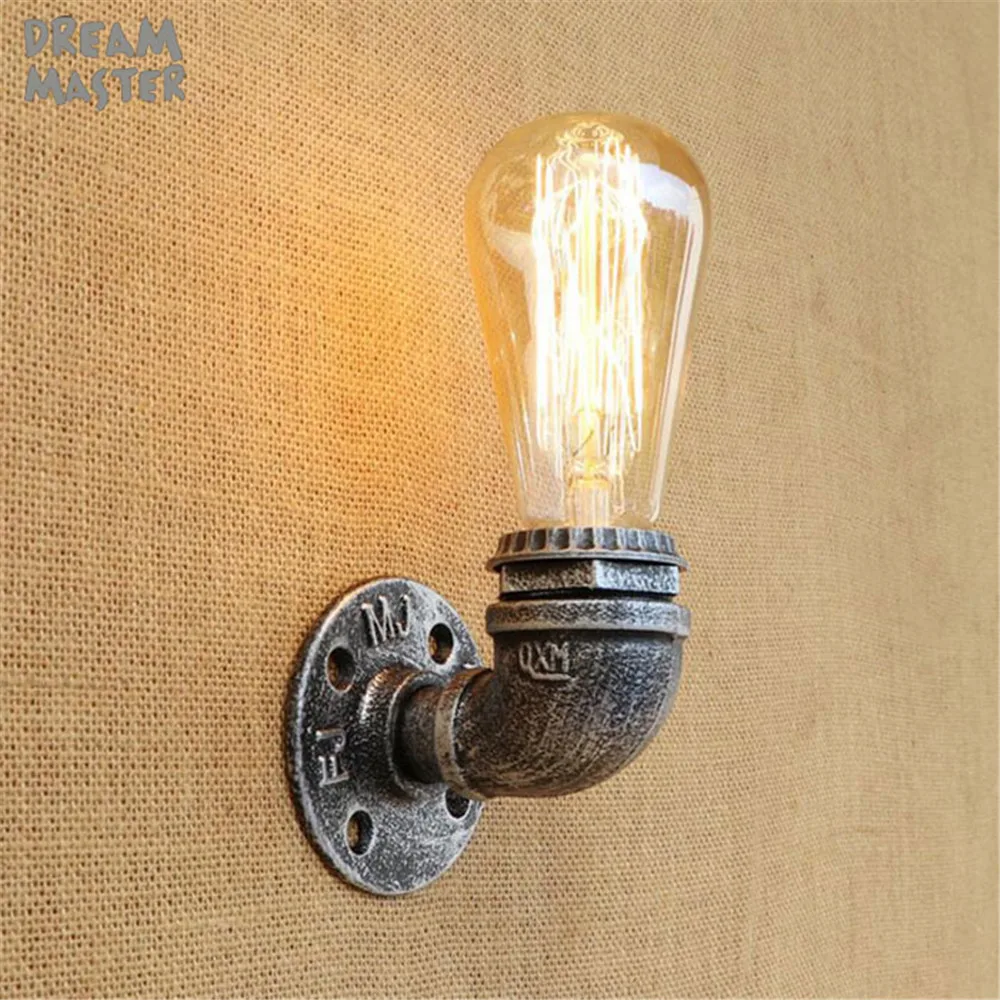 Винтажная мини лампа Эдисона настенные светильники в европейском стиле декор