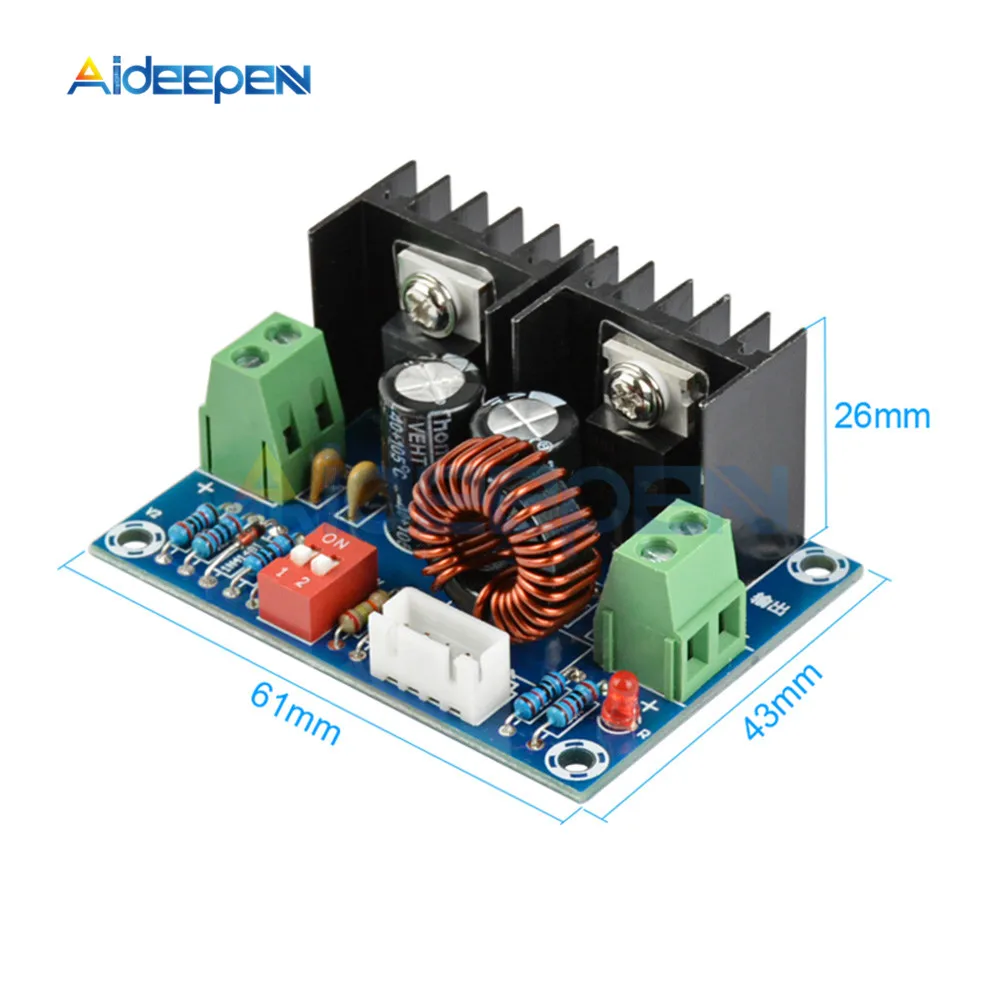 Понижающий модуль регулятора напряжения XL4016 DC-DC PWM 200 Вт понижающая плата высокой