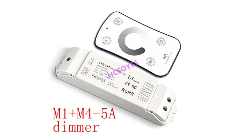 LTECH RF M1 M2 M3 M4 M6 M7 M8 одного цвета CT rgb Беспроводной дистанционного 5A CV постоянный