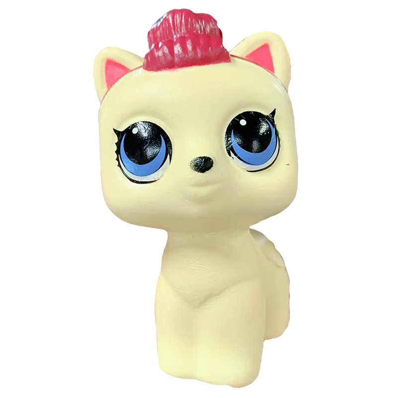 5 Kawaii мягкий Кот медленно поднимающийся мультфильм котенок кукла сжимает игрушки Моделирование Мягкий стресс облегчение Забавный подарок игрушка для детей 8*10 см - Цвет: 5