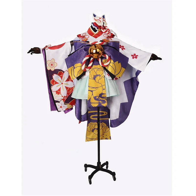 Игра Onmyoji Yuki-onna костюм кимоно для косплея платье сексуальное женское карнавальное платье «лолита»