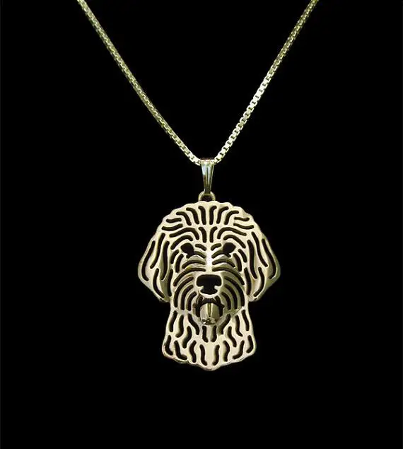 Новейшая подвеска ручной работы лабрадудель ожерелье для женщин милая собака