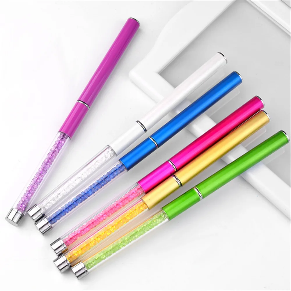 

Acrylic Rhinestone Handle Eyelash Brushes Combs Spiral Mascara Wands Eyelash Extension Applicator Eyebrow Brushes Makeup Brushes