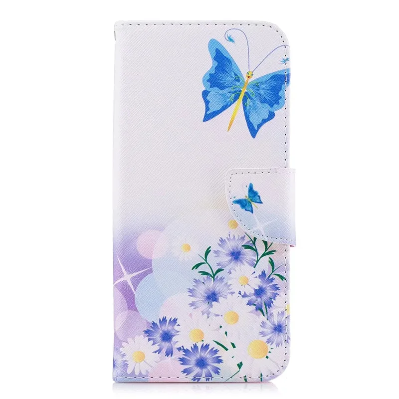 A Чехол-книжка из искусственной кожи чехол для huawei P10 P9 P8 Lite чехол-кошелек с подставкой для huawei Honor 10 Lite 10i Honor 8 Lite - Цвет: A