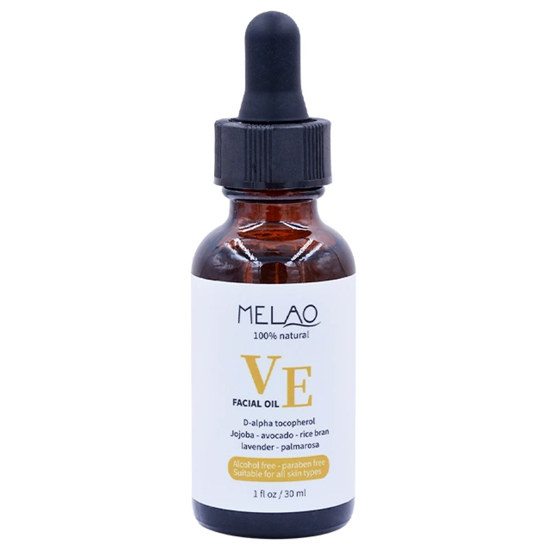 100% натуральное чистое эфирное масло витамина E для удаления морщин и мелких