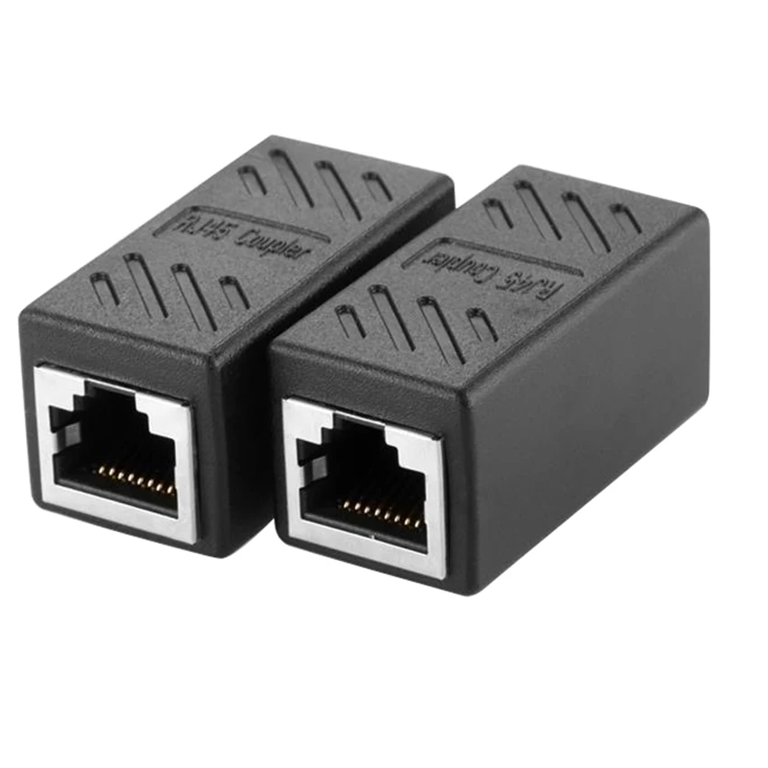 TOFOCO 5PCS RJ45 Connector Cat7/6/5e Ethernet Adapter Network Extender Extension Cable for Female to |
