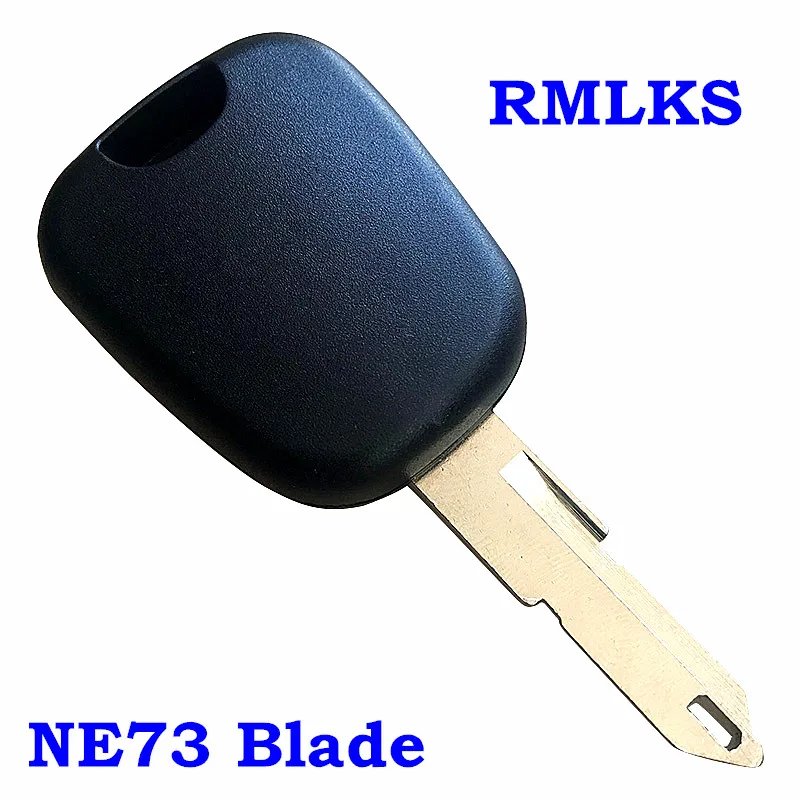 Транспондер Авто чип ключ для автомобиля пустой чехол сменный корпус Peugeot Citroen C2