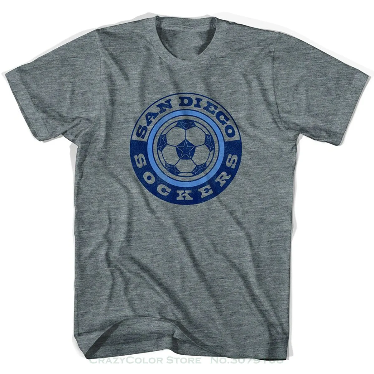 GILDAN футболка со скидкой 100% хлопковая для мужчин's San Diego Sockers Soccerite странные вещи