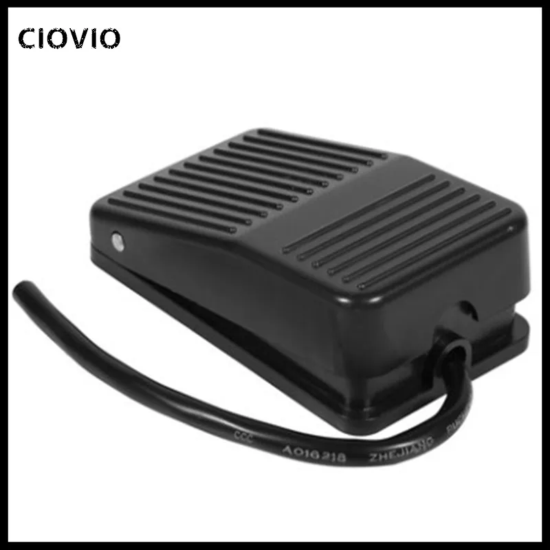 2 шт. нескользящий металлический мгновенный Электрический Педальный