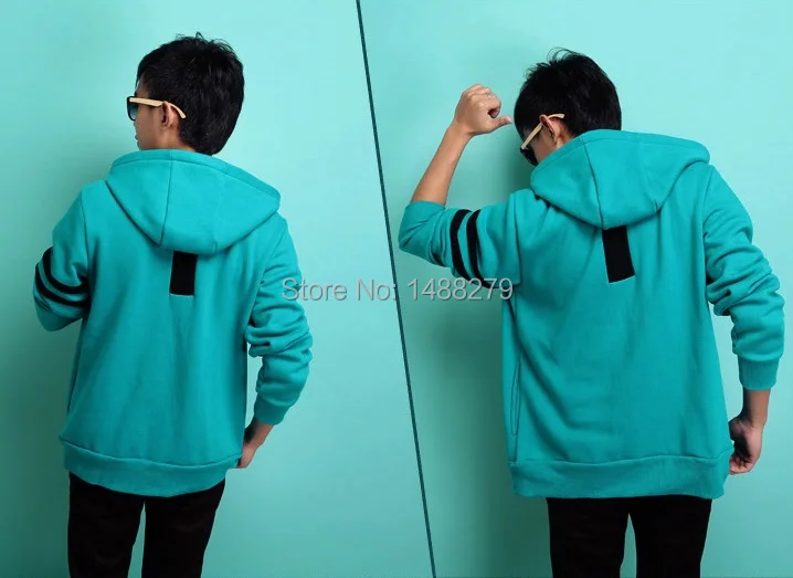 

Tokyo Ghouls Ken Kaneki Unisex Blue Hoodie Cotton Fleece Hooded Zipper Coat Casual Clothes