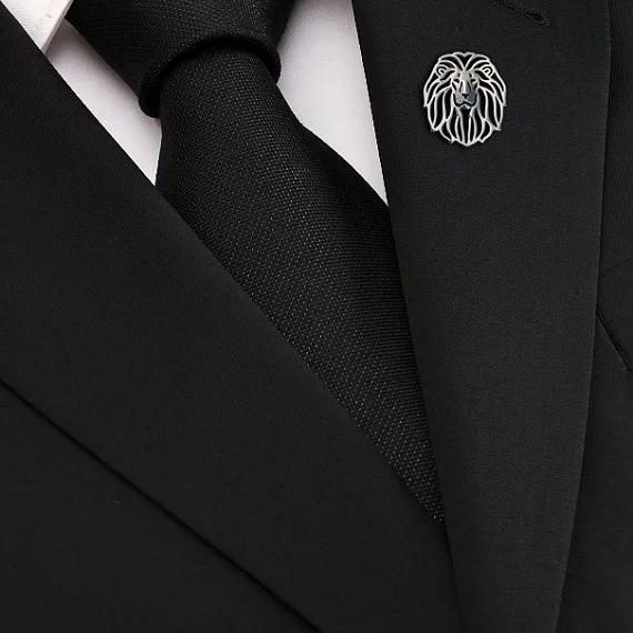 Высококачественные Броши Лев для женщин и мужчин модные украшения бесплатная