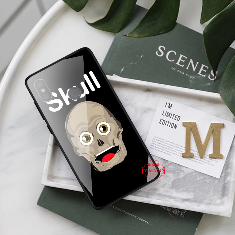 YIMAOC мексиканский милый Череп Moto Стекло чехол для Xiaomi Redmi 4x 6A Примечание 5 6 7 Pro mi 8 9