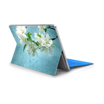 Красочные цветы украшения ноутбук кожи наклейки для microsoft Surface Pro 4/5 задняя крышка наклейки для microsoft surface Pro 6 - Цвет: SPS-16(100)