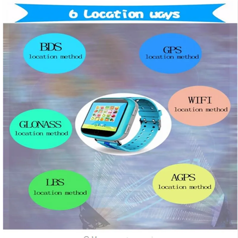 2018 Детские умные часы Q750 Q100 телефон GPS трекер для ребенка SOS Вызов SIM карты дети