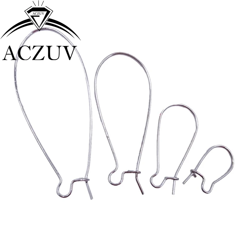 1000 шт. Позолоченные антикварные бронзовые черные посеребренные Родиевые