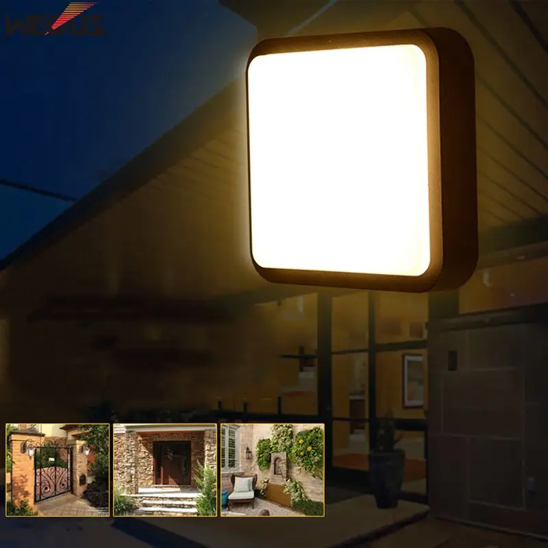 Наружный светодиодный настенный светильник