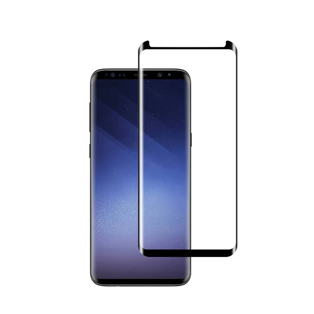 Для samsung Galaxy S9 закаленное защитное покрытие театр 3d de Superficie; Curva de Pantalla Completa Borde suave lámina de стекла Para la 2 шт# P3