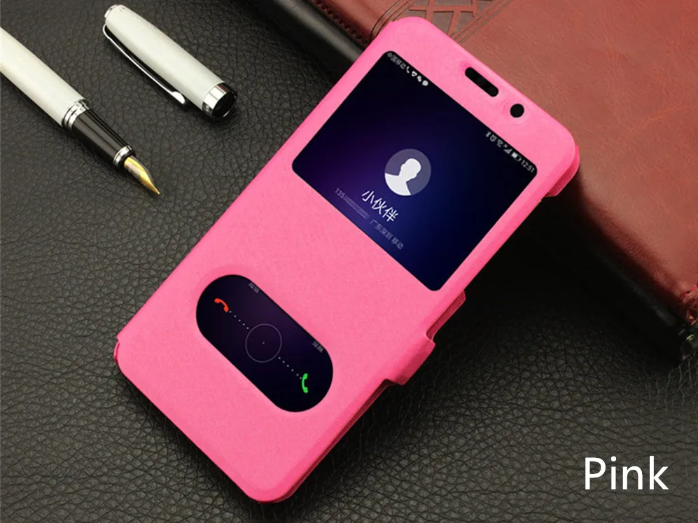 RosePink Кожаный чехол-книжка QINUO в стиле ретро для iPhone 6, 7, 8 Plus, 4, 4S, 5, 5S, SE, X, XS, Max, XR, магнитный противоударный чехол-подставка - Цвет: RosePink