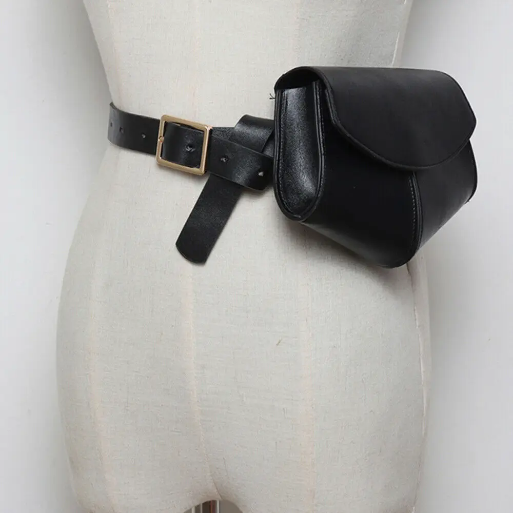 Модная забавная поясная сумка из искусственной кожи для женщин шикарный