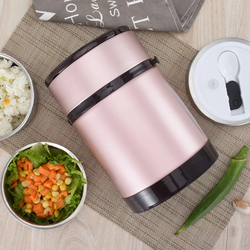 Контейнер для еды из нержавеющей стали л/2 л|Коробки обеда| |