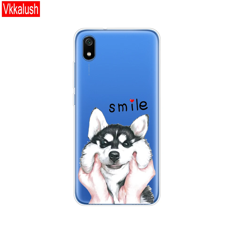 80364 Чехол для Xiaomi redmi 7a, чехол s, полная защита, Мягкая силиконовая задняя крышка из ТПУ для redmi 7 A, бампер для redmi 7a, защитная задняя крышка - Цвет: 80364
