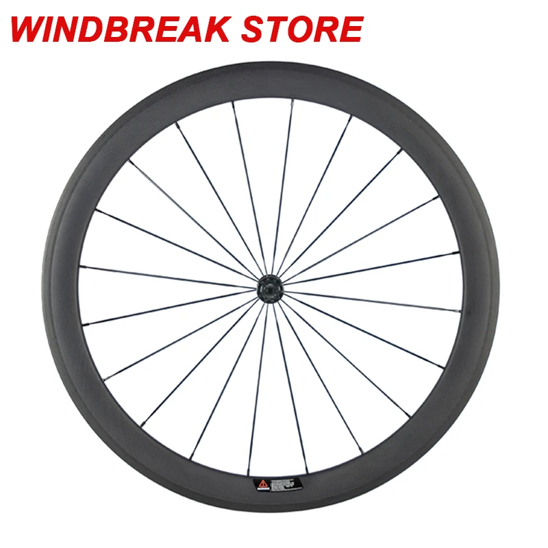 Заводская распродажа 50 мм Углеродные колеса дорожная колесная пара клинчерная