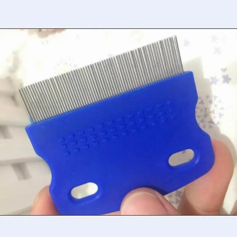 Хорошее качество 6 см из нержавеющей стали гребень для вшей отсоединить близкий