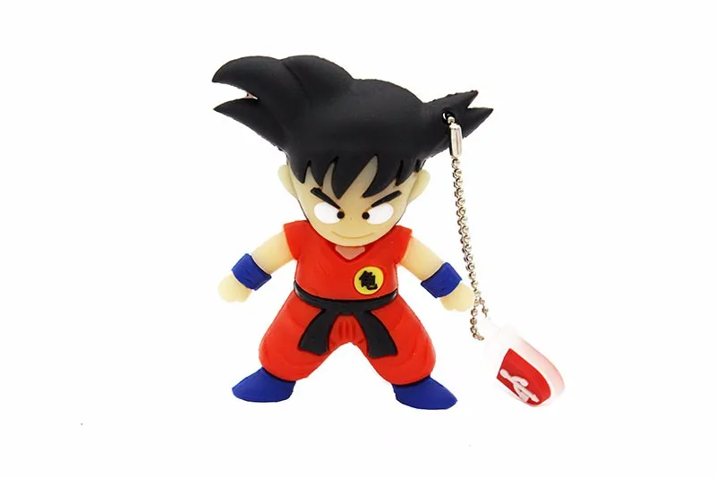 JASTER goku модель флешки 4 Гб 64 ГБ 16 ГБ 32 ГБ мультфильм Dragon Ball usb флеш-накопитель usb 3,0 Милый U диск Брелок карта памяти подарок