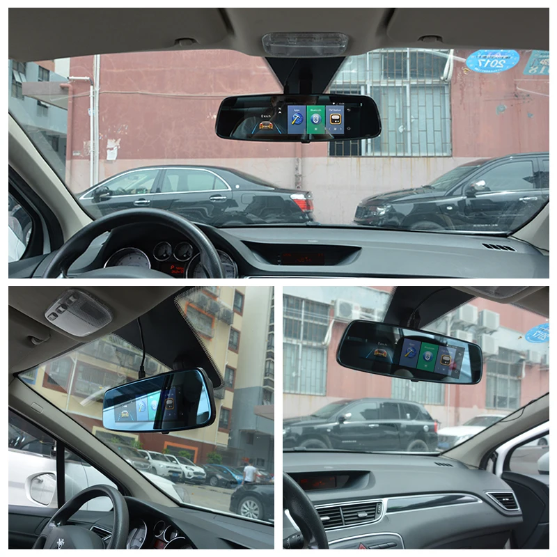 Awesafe A880 4 г ADAS Автомобильные видеорегистраторы Камера 7.86 &quotAndroid 5.1 Bluetooth вызова
