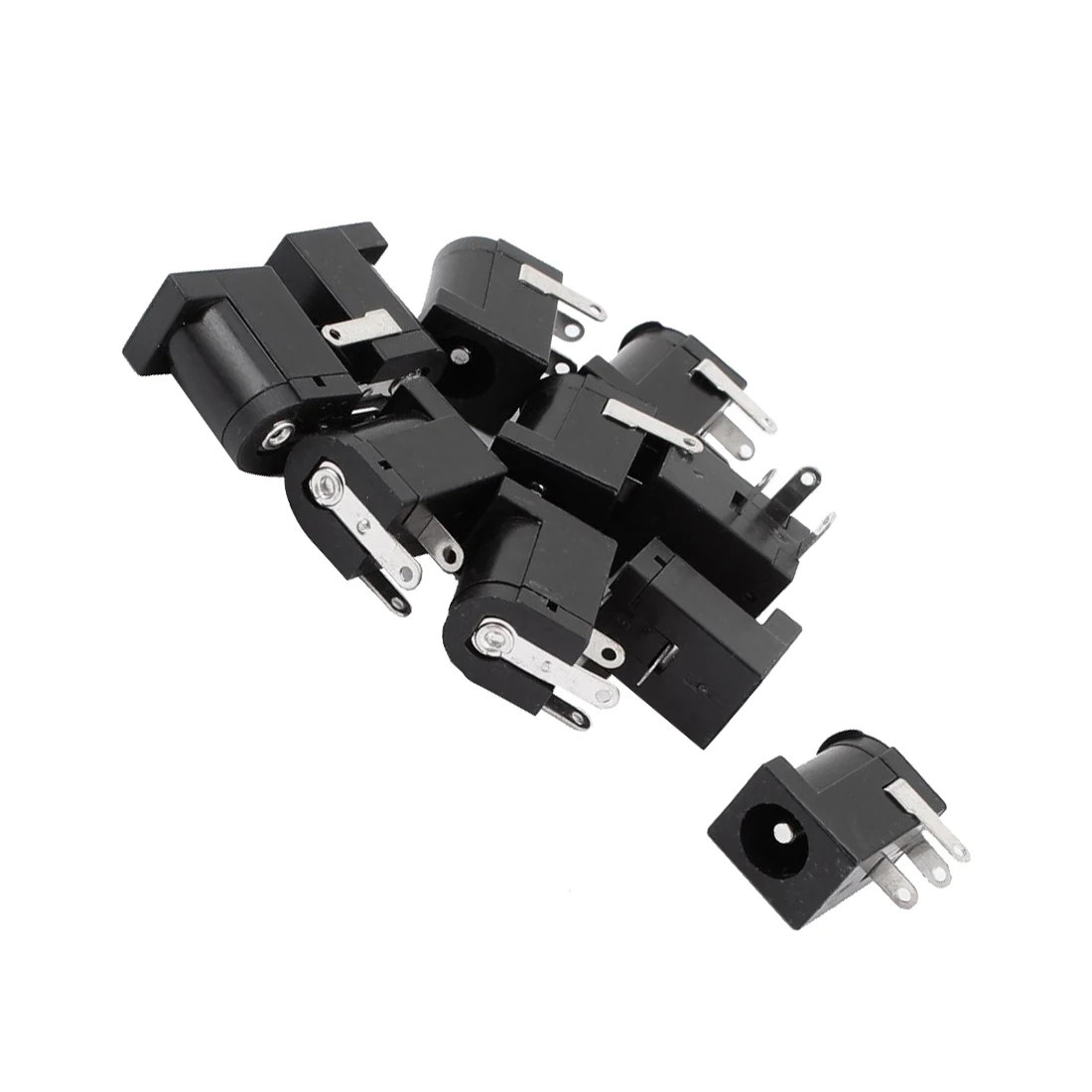 10pcs 3 Pin PCB Mount 5.5x2.1mm Female DC Power Jack Socket Connector Dropshipping | Обустройство дома