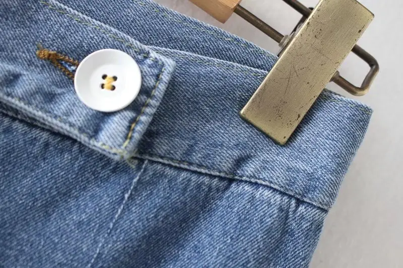 mom jeans женские Винтаж Mom Jeans Высокая талия широкие штаны джинсы сезон: весна–лето Push up Denim Свободные женские клеш pantacourt Жан широкие джинсы женские
