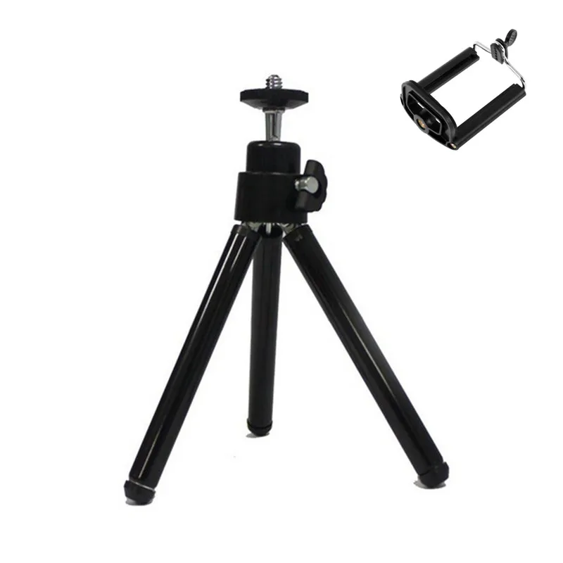 Универсальный портативный мини-штатив для Huawei Samsung с зажимом телефона штативы