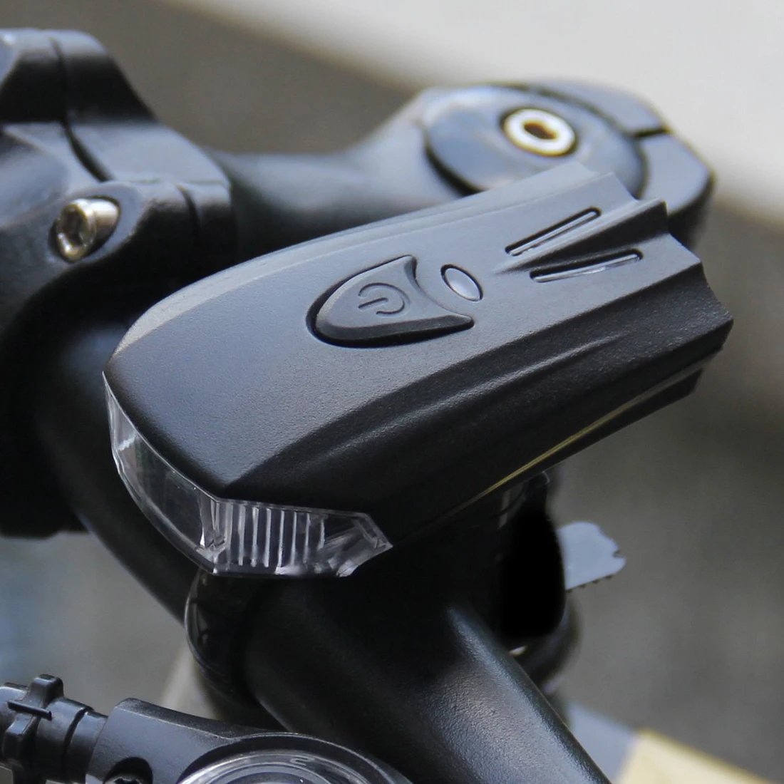 Передний фонарь USB Перезаряжаемые руль СВЕТОДИОДНЫЙ Фонарь велосипедный Смарт