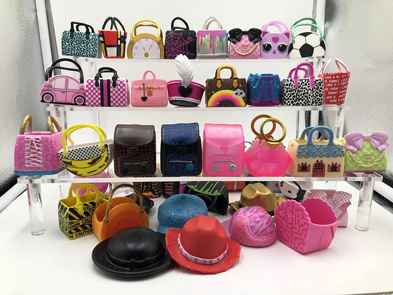 Новейшая оригинальная сумка шляпы кепки фигурки куклы игрушки аксессуары для