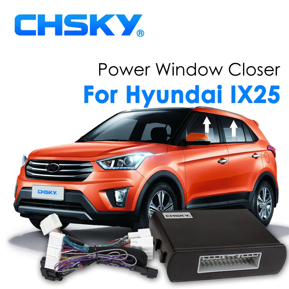 CHSKY автомобиля Мощность окна Roll up ближе для Hyundai ix25 левым без Авто удаленно
