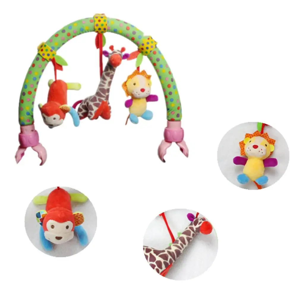 Детские подвесные игрушки арки Путешествия панель активности детская кровать