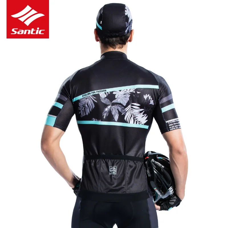 Новинка 2019 Santic Джерси для велоспорта MTB Radtrikot Herren Мужская спортивная одежда улицы