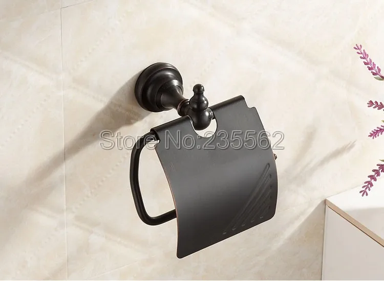 Новый черный масло античная латунь аксессуары для ванной комнаты туалетный