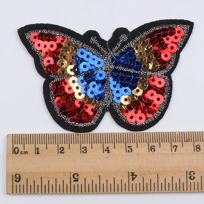 5 шт./лот наклейка с блестками на одежду джинсы рюкзак сумки брюки украшение