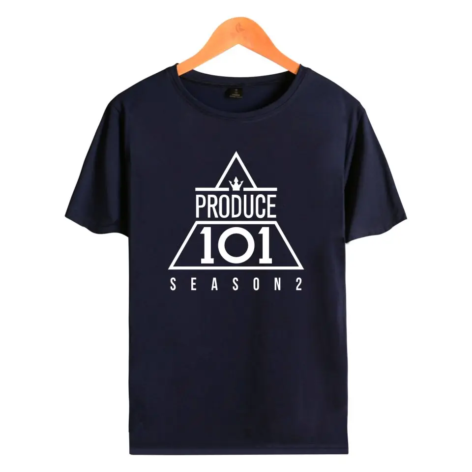 New Kpop Produce 101 WANNA ONE T Shirt Summer Cotton Short Sleeve Wanna One Go T-Shirt Tops Plus Size 4XL Clothes | Женская одежда