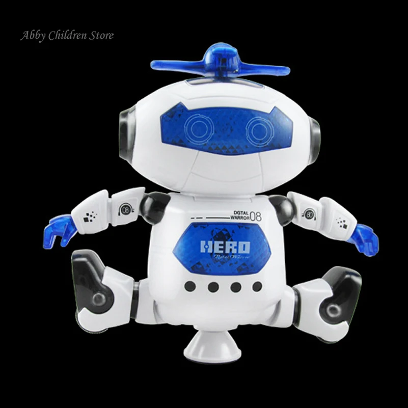 360 Вращающийся танцор робот игрушка Музыкальные Прогулка облегчить электронная