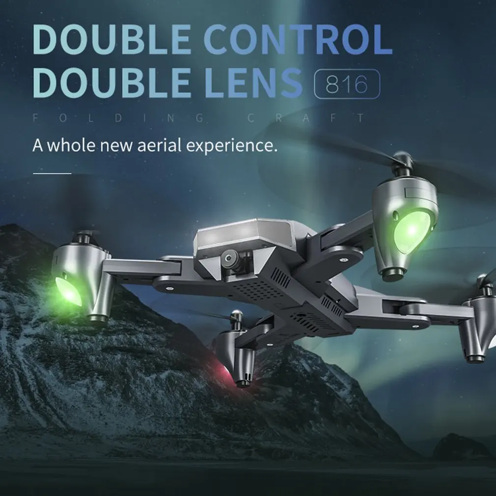 Visuo XS816 RC Drone with 50 Times Zoom WiFi FPV 4K /720P Dual Camera Optical Flow Quadcopter Foldable Selfie Dron VS SG106 M70