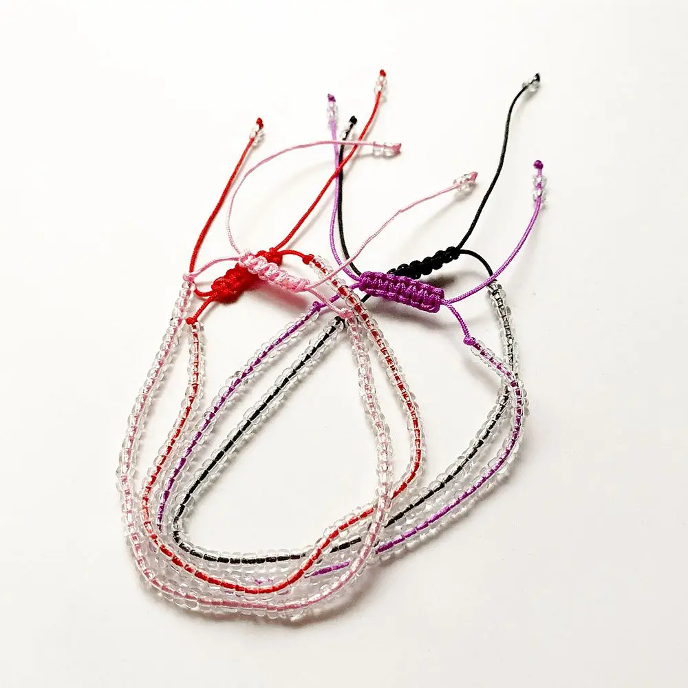 Бутанн 3 мм прозрачный браслет регулируемая фотография новый телефон 1 шт. |