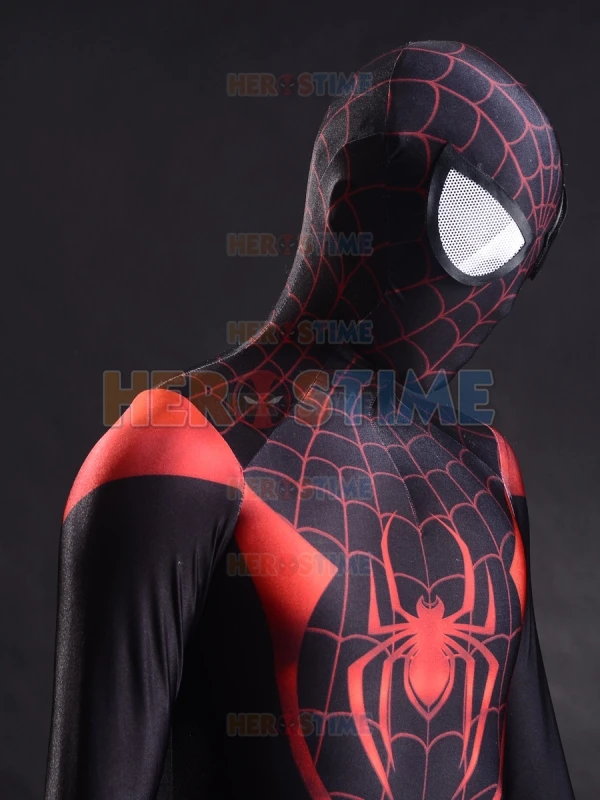 3D принт миль костюм Моралес Фильмы для взрослых и детей Хэллоуин супергероя