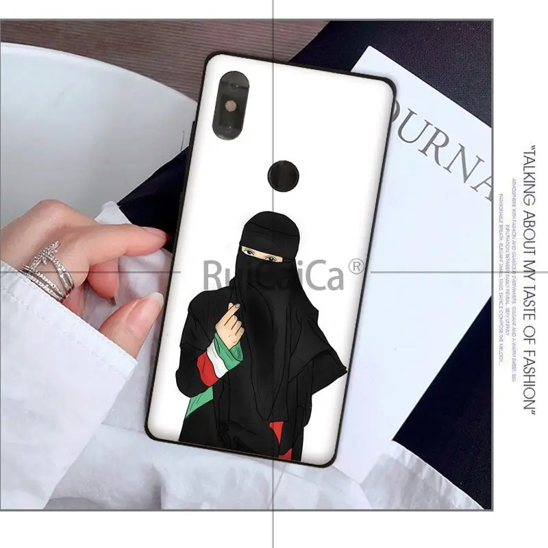 Новый чехол для телефона Ruicaica мусульманский исламские глаза девочек Redmi 5 plus Note 4 4X