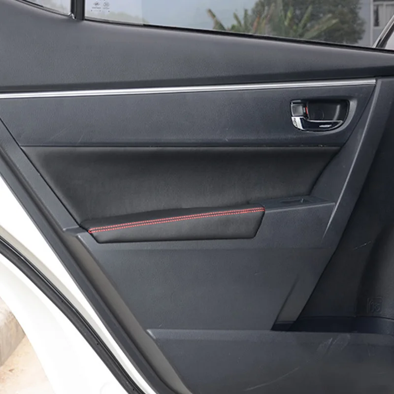 Панель двери SRXTZM для Toyota Corolla 2014 2018 подлокотник крышка поверхности отделка из