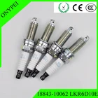 18843-10062 LKR6D10E 4 шт. Свеча зажигания для Hyundai Accent Solaris 1.4L-KAPPA Engine 2011 1884310062 18843 10062